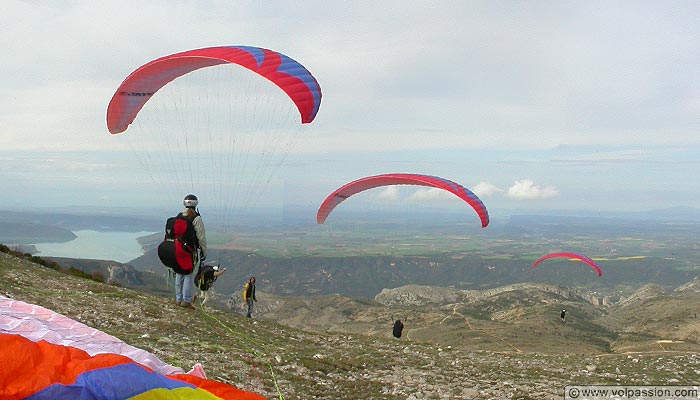 parapente a moustiers sainte marie