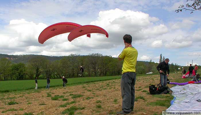 parapente a moustiers sainte marie