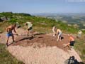 travaux au décollage d'uchon