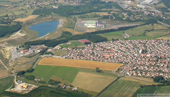 photographie aerienne Les Gautherets