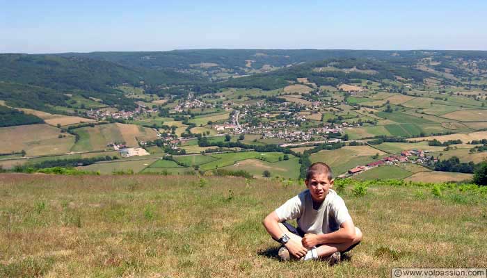 parapente voler en parapente en Bourgogne