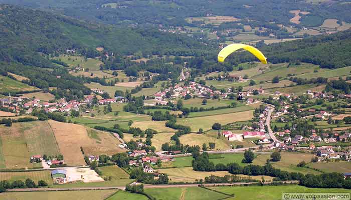 parapente voler en parapente en Bourgogne