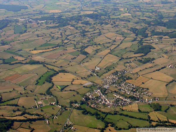 Mesvres vue aerienne