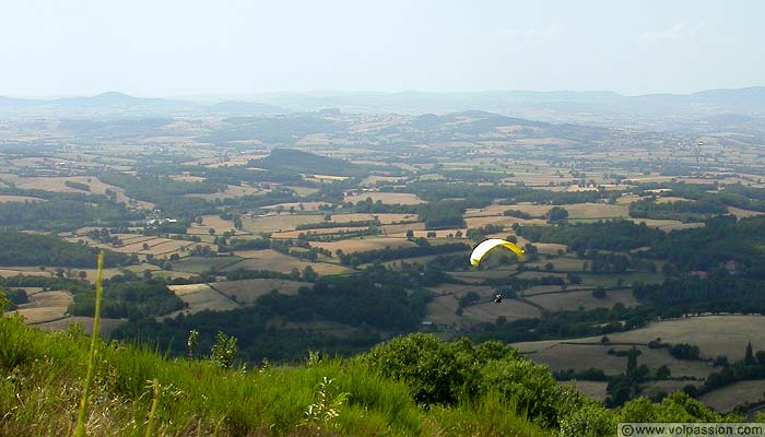 parapente voler en parapente en Bourgogne bapteme parapente