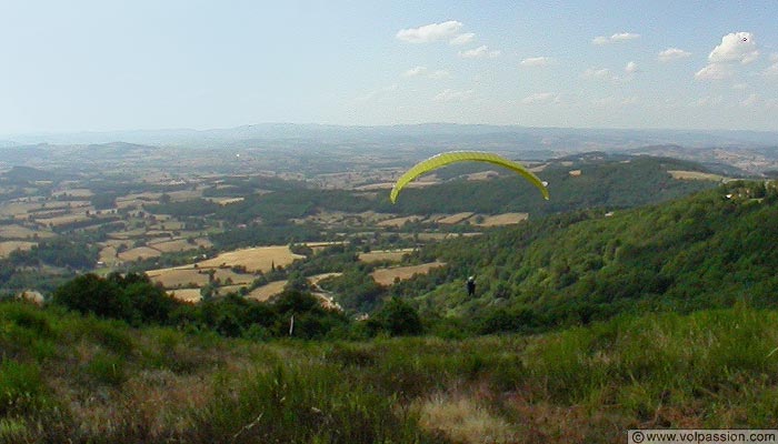 parapente voler en parapente en Bourgogne bapteme parapente