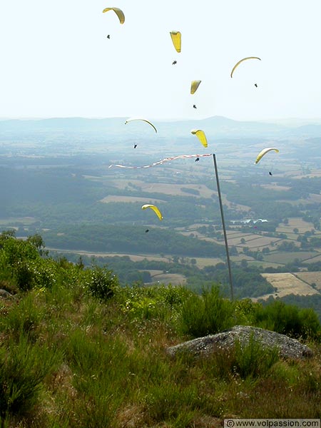 parapente voler en parapente en Bourgogne bapteme parapente