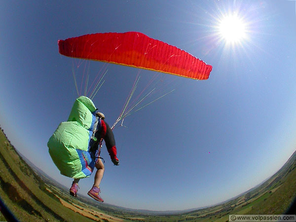 parapente au mont péjus