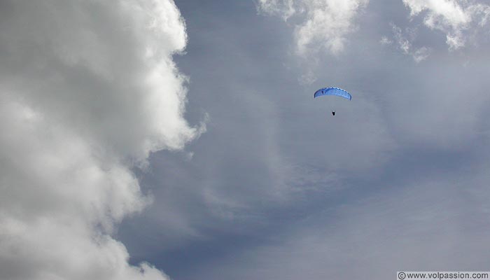 parapente au Mont Myon