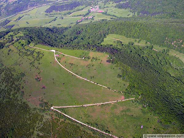 parapente au Mont Myon