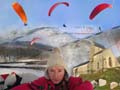 parapente en janvier