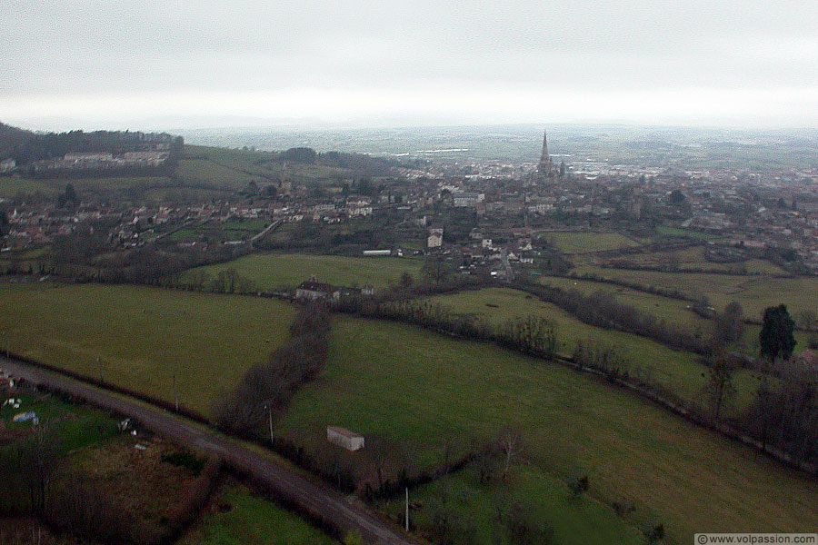 Parapente a  Autun