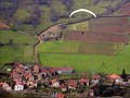 parapente au mont Saint Romain