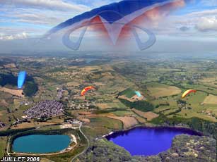 parapente en bourgogne juillet 2006