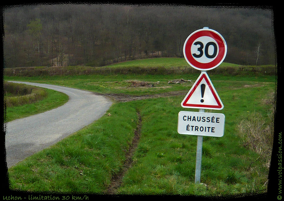 panneau limitation de vitesse