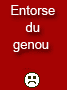 entorse du genou